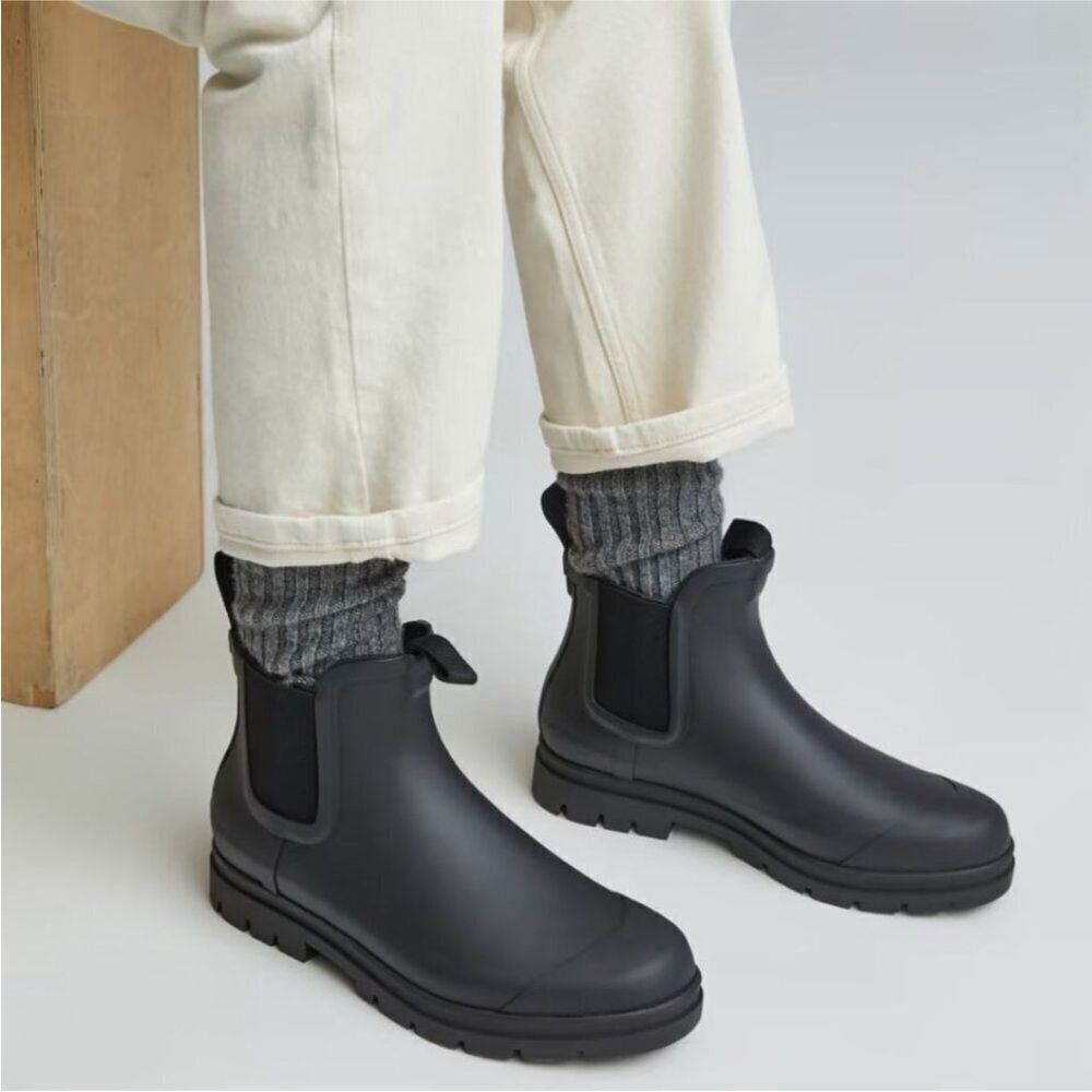 NEW Everlane The Rain Boots in Black